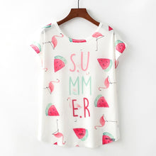 Load image into Gallery viewer, Summer Women T Shirt