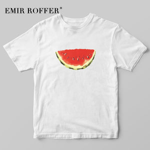 Fruit Watermelon Print T-shirt