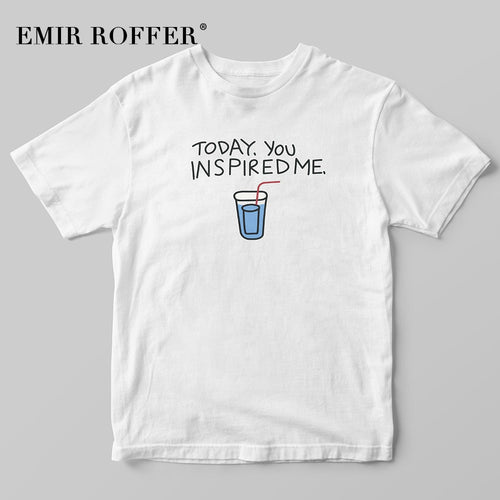 Summer Cool Drink Funny Print T-shirt