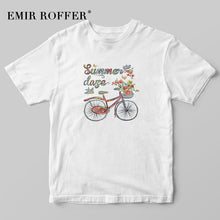 Load image into Gallery viewer, Vintage Bicycle Print T-shirt