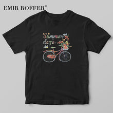 Load image into Gallery viewer, Vintage Bicycle Print T-shirt