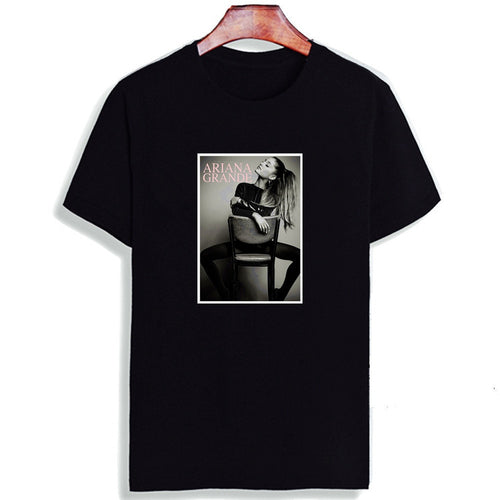 Aesthetic Funny Tshirt Sexy Ariana Grande True Love Cotton O Neck T Shirt