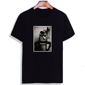 Aesthetic Funny Tshirt Sexy Ariana Grande True Love Cotton O Neck T Shirt