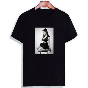 Aesthetic Funny Tshirt Sexy Ariana Grande True Love Cotton O Neck T Shirt